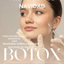 Promoción especial de aplicación de Bótox estético para rejuvenecimiento facial